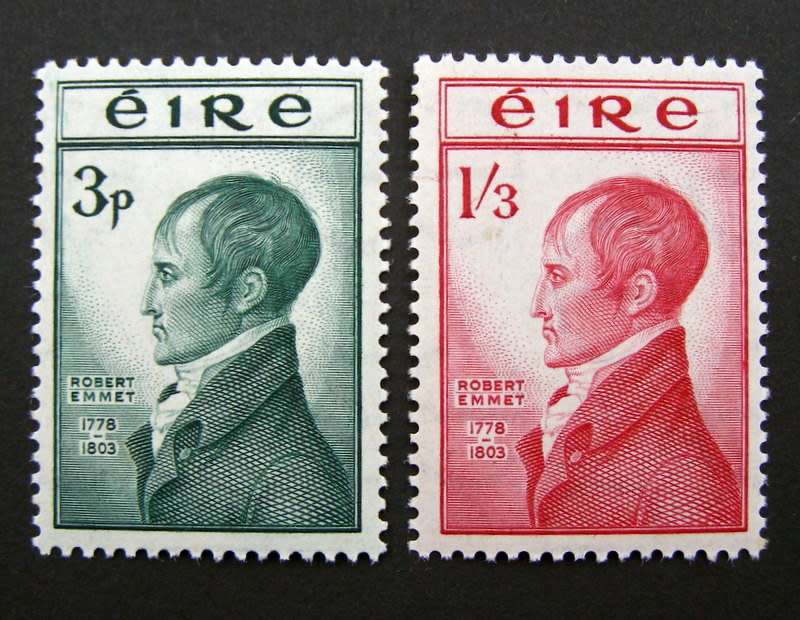 IRELAND Mint Set - 150th Death Anniv. of Emmet 1953