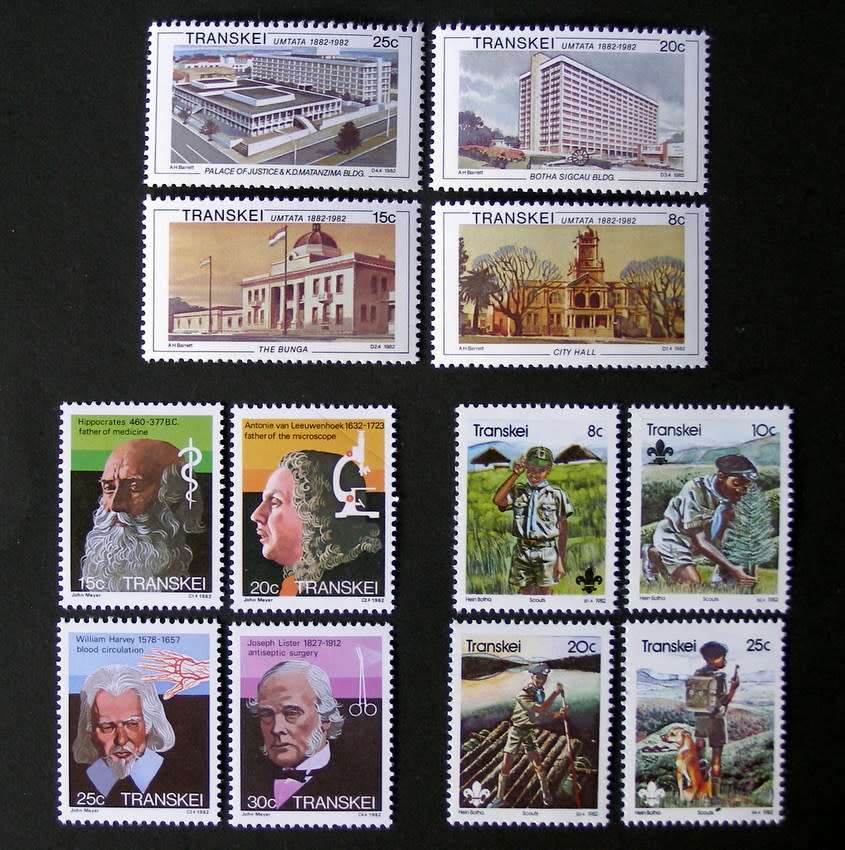 TRANSKEI Mint Sets 1982