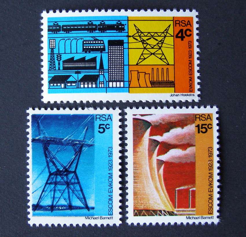 SOUTH AFRICA Mint Set - Eskom 1973