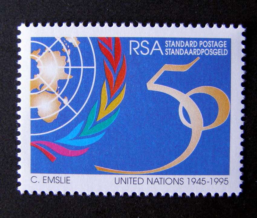 SOUTH AFRICA Mint Set - 50th Anniv. of United Nations 1995