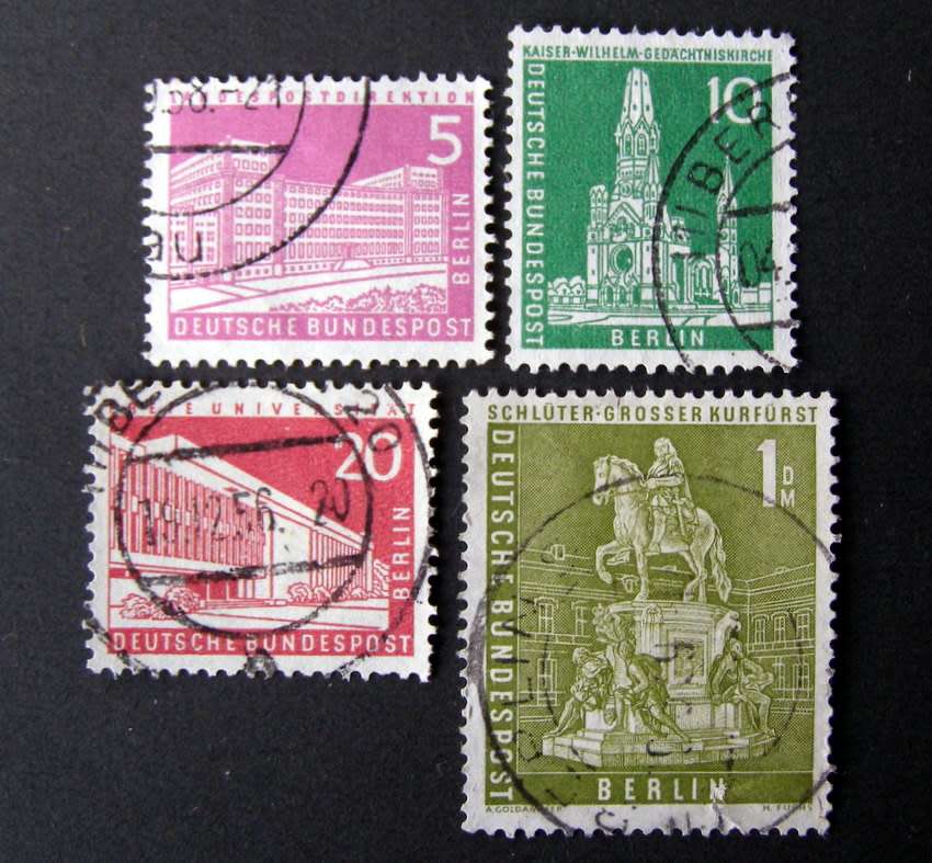 GERMANY: WEST BERLIN - Buildings and Monuments 1956