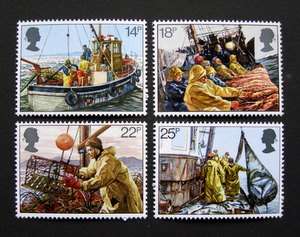 GREAT BRITAIN Mint Set - Fishing Industry, 1981