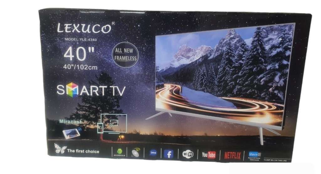 Lexuco- 40` Smart TV Frameless