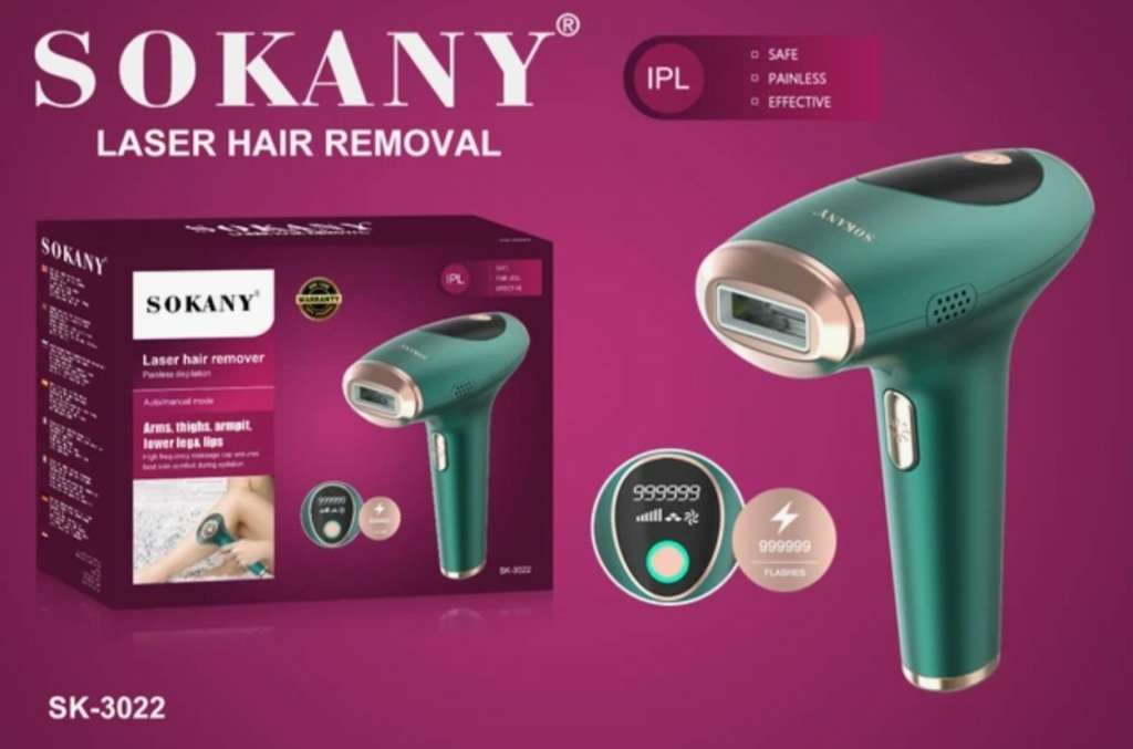 Sokany - Painless Laser Hair Remove