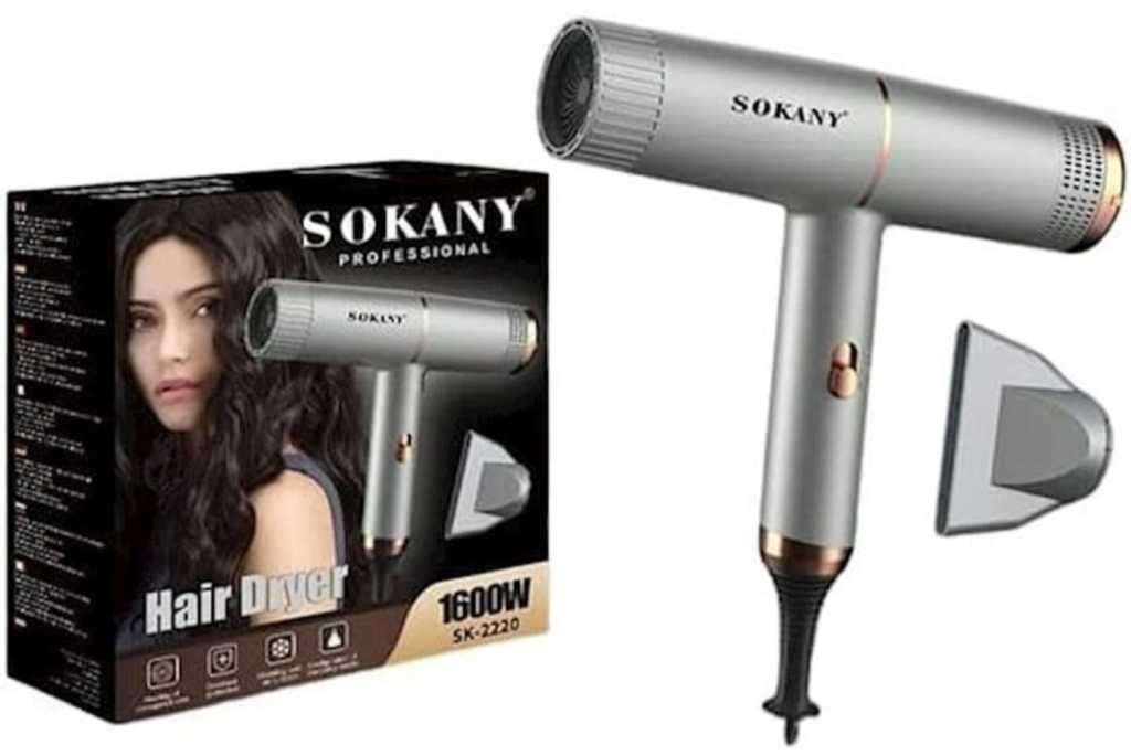 Sokany Professional Hair Dryer 1600w