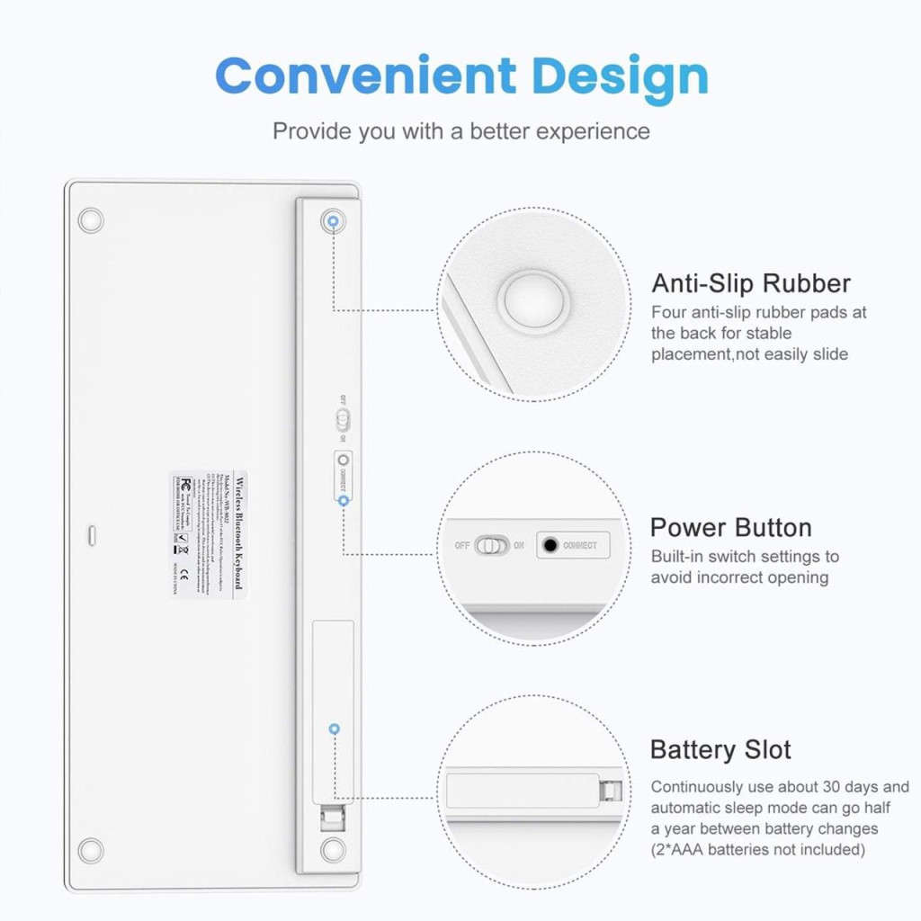 Weibo Bluetooth Keyboard (WB-8022)