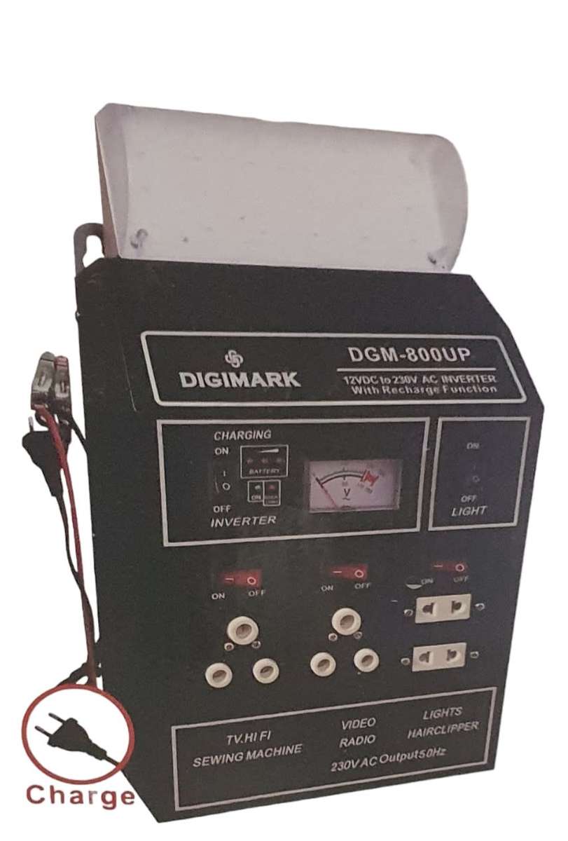 Digimark DC to AC Inverter 800W with Built-in Charger - Black
