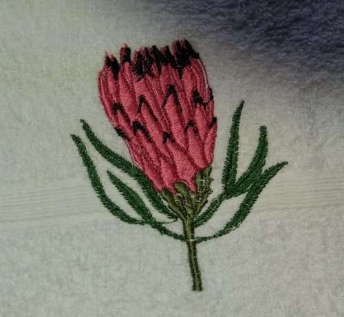 Beautiful Machine Embroidered Face Cloth Gift Set