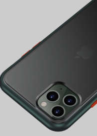 Black Case,Red butons iPhone 11