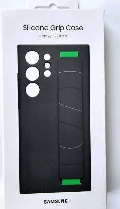 Silicone Grip Case For Galaxy S23 Ultra