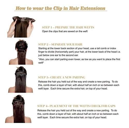 clip in human hair AAA brazilian full 7 piece sets ON SALE!!!