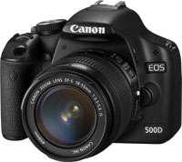 CANON 500D DIGITAL SLR CAMERA PLUS 18-55IS LENS (NEW)