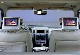 Portable Car DVD Player with 2 x 7" LCD Screens