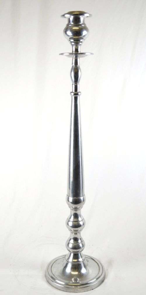 Single Candle holder - silver