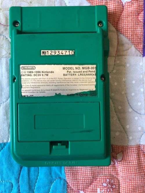 Authentic restored Gameboy Pocket