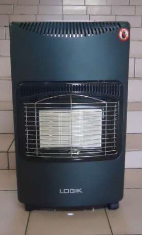 LOGIK 3 PANEL INDOOR GAS HEATER... DEMO MODEL