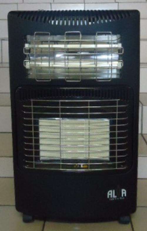 OUT OF BOX ALVA GAS & ELECTRIC HEATER...DEMO MODEL and 100% working order.