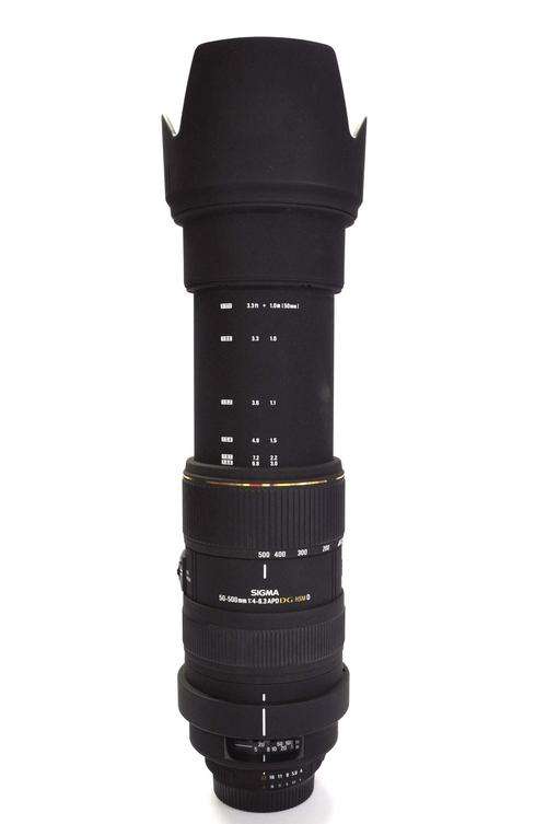 Sigma 50-500mm 1:4 -6.3 APO DG HSM D for Nikon