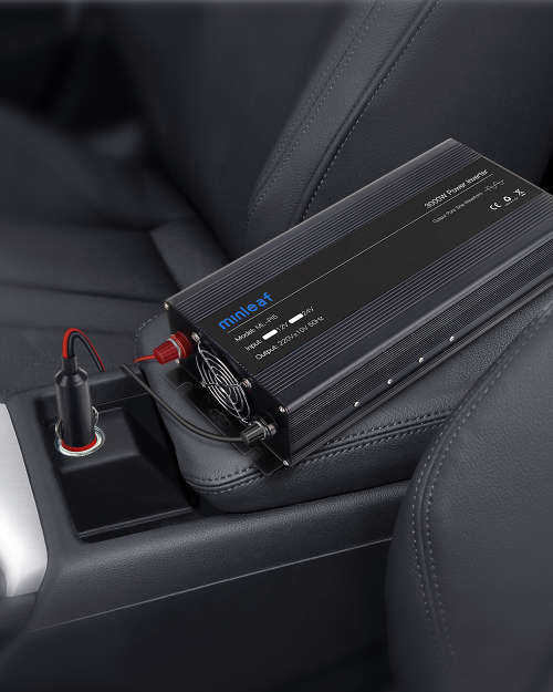 Minleaf LCD 3000W Pure Sine Wave Inverter DC12/24V To AC220V Inverter