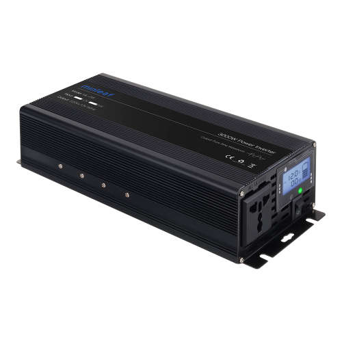Minleaf LCD 3000W Pure Sine Wave Inverter DC12/24V To AC220V Inverter