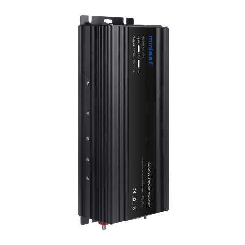 Minleaf LCD 3000W Pure Sine Wave Inverter DC12/24V To AC220V Inverter