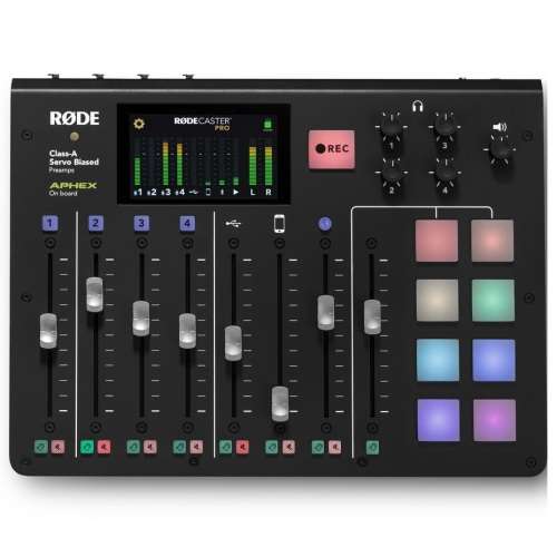 RØDECaster Pro Podcast Production Studio