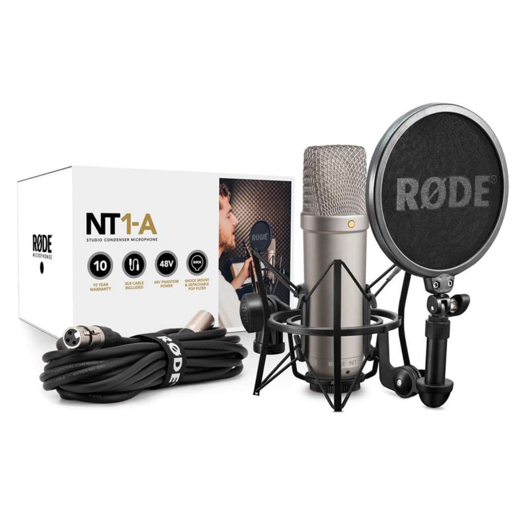 Rode NT1-A Studio Condenser Microphone Kit