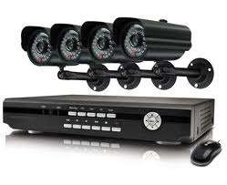 Complete Surveillance Kit (H264 DVR + 4 CMOS Weatherproof  Camera