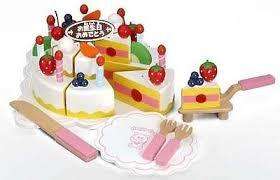 Kiddies Wooden Cake toy