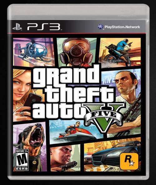 PS3 GTA V / AS NEW