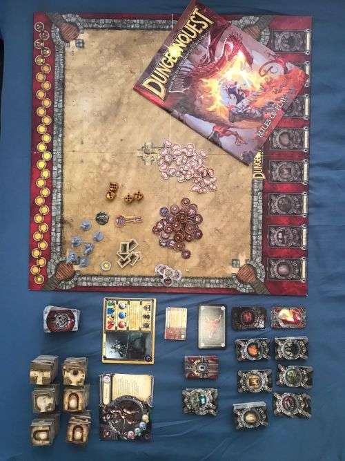 Rare DungeonQuest 2010. By Fantasy Flight Games