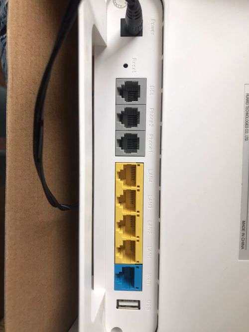 Huawei HG659 Media Router - WiFi