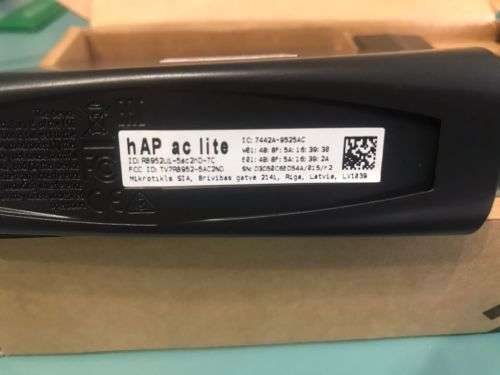 hAP ac lite