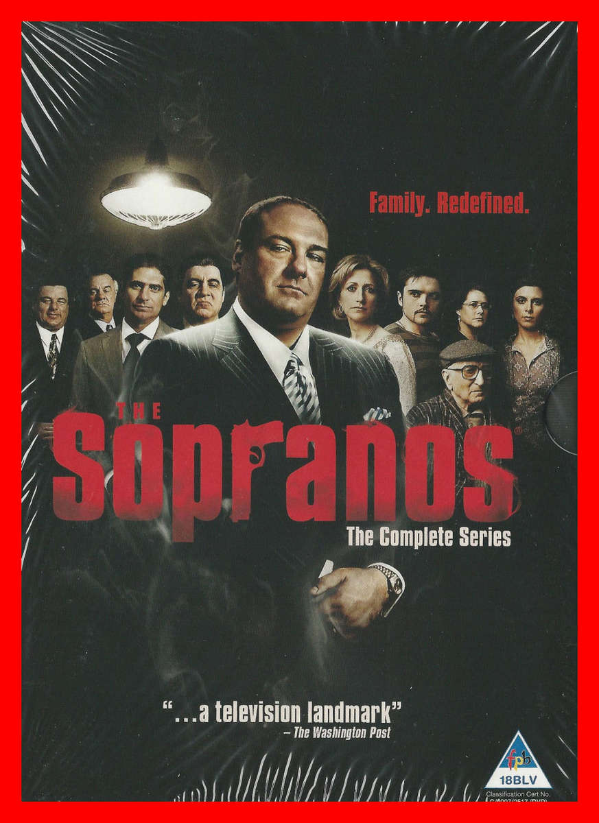 The SOPRANOS.  NEW and sealed.  Complete set of 6 seasons (7 box sets).  IN STOCK!