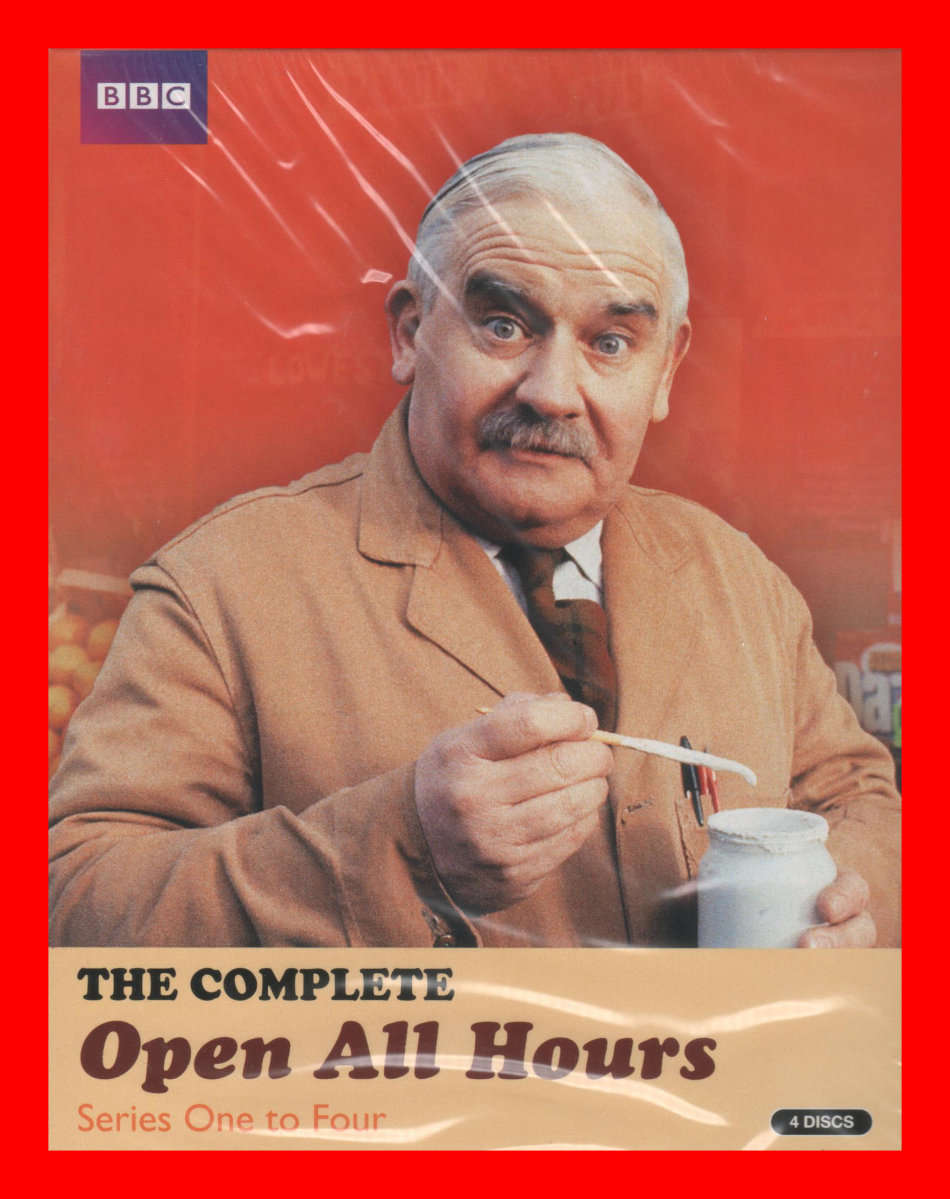 OPEN ALL HOURS.  NEW and sealed.  Complete set of 4 seasons.  Immediate shipping!