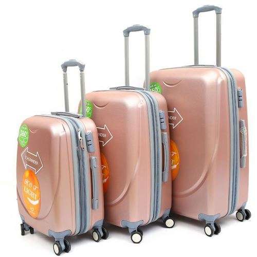 Set of 3 Lightweight Travel Luggage Suitcase