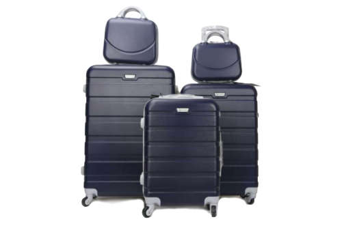 On Special Set of 5 Lightweight ABS Material  Travel Luggage Suitcase/