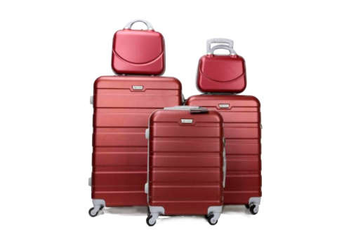 On Special Set of 5 Lightweight ABS Material  Travel Luggage Suitcase/