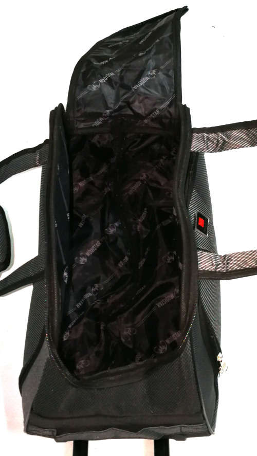 On Special Set of 3 Suitcases Leather Travel Trolley Luggage