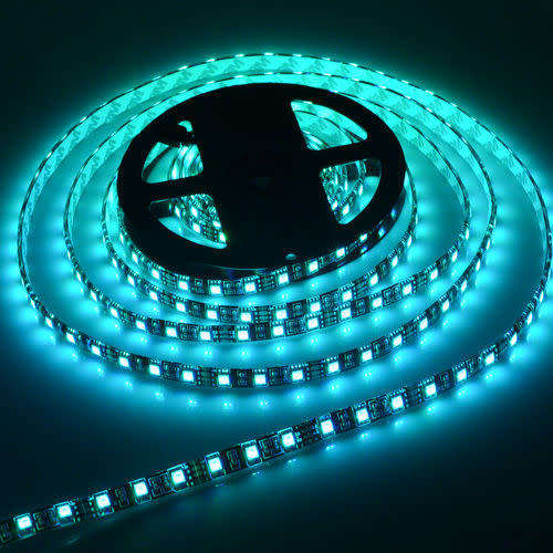 5M RGB 3528 SMD Waterproof 300 LED String Strip Light + IR Remote 12V Power