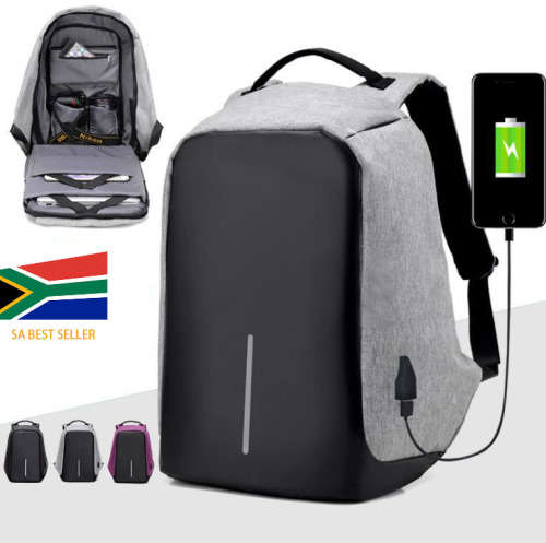 Anti-theft Travel Backpack Business Laptop School Book Bag with USB Charging Port, Water Proof