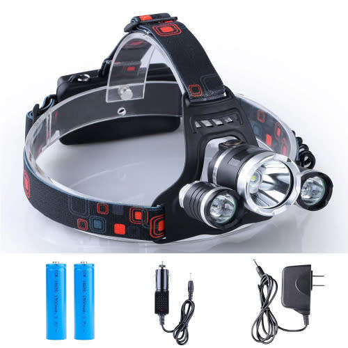 LED Headlight With Flashlight