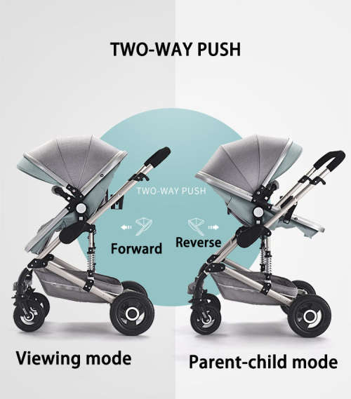 3 IN 1 Baby Carrier, Car Seat and Stroller-Khaki