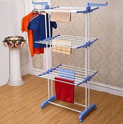 3 layer cloth hanger stand