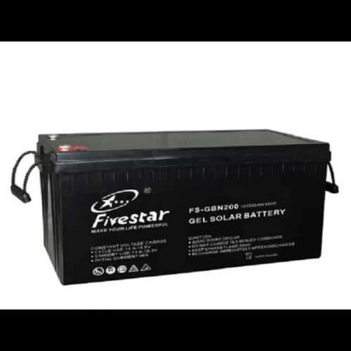 FiveStar DEEP CYCLE GEL BATTERY 200AH 12V