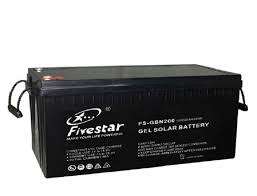 FiveStar DEEP CYCLE GEL BATTERY 200AH 12V