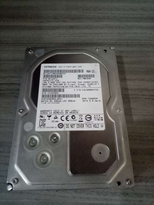 STORAGE SOLUTION 3TB HITACHI HDD