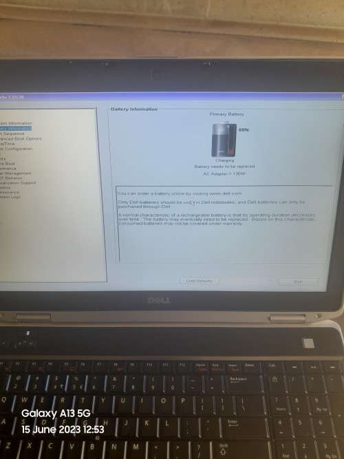 DELL LATITUDE E6530 i7 8GB RAM