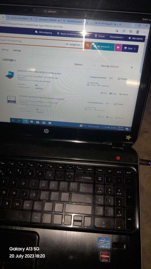 HP ENVY m6 i5 8GB RAM 1TB HDD BEATS AUDIO