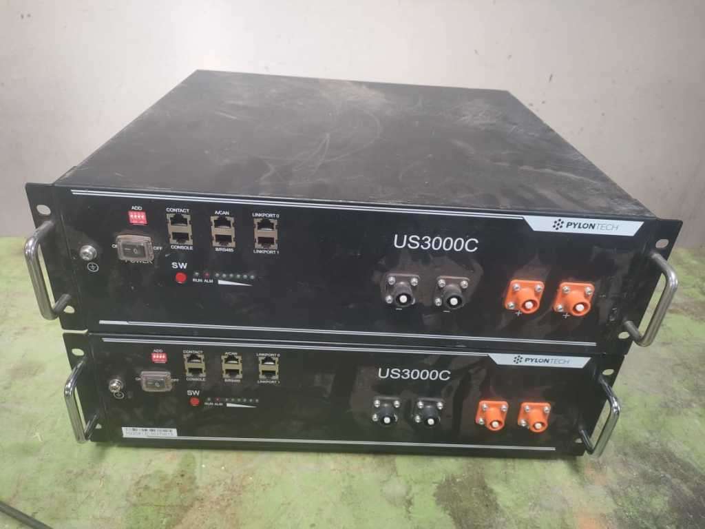 Top Tier Pylontech US3000C 3.5kWh 48V Lithium-ion Phosphate Battery System worth R35k